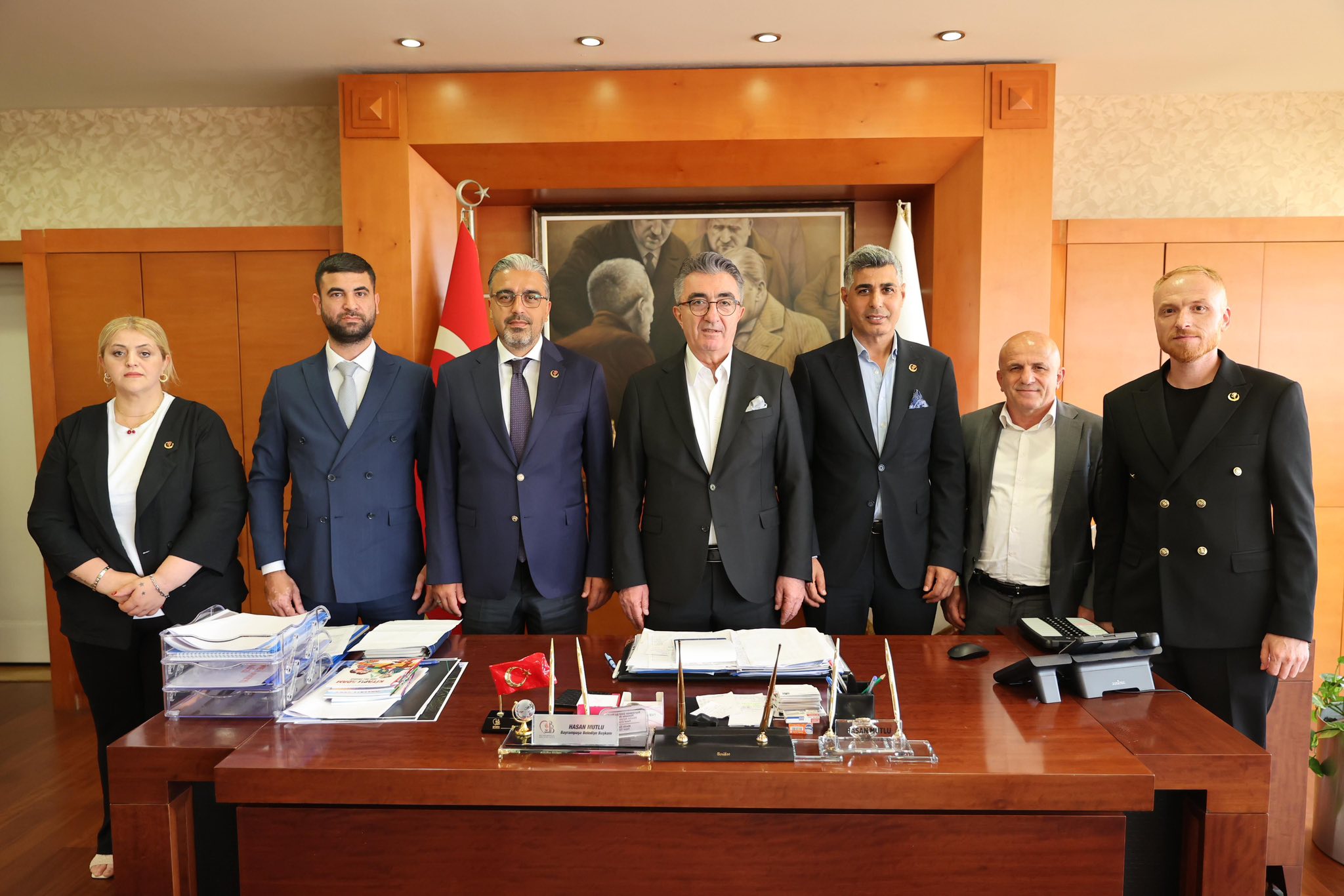 Büyük Birlik Partisi’nden Bayrampaşa Belediyesi’ne ziyaret